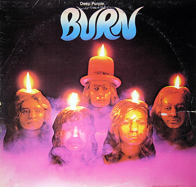  DEEP PURPLE - Burn (Swiss Release) album front cover vinyl record